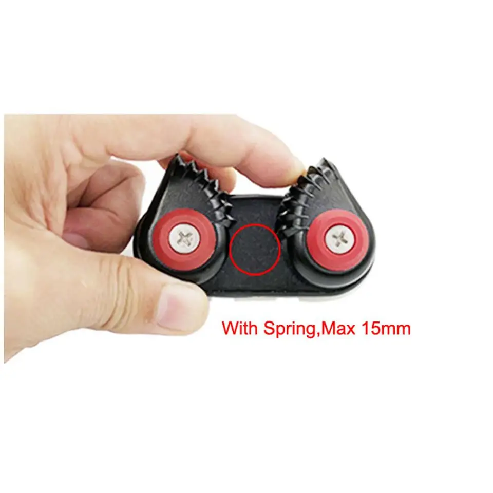 Taquets à Came En Nylon Pour Kayak/voilier - Serrage Corde 0.3-1.2 Cm, Légers Et Robustes, Fixation Facile