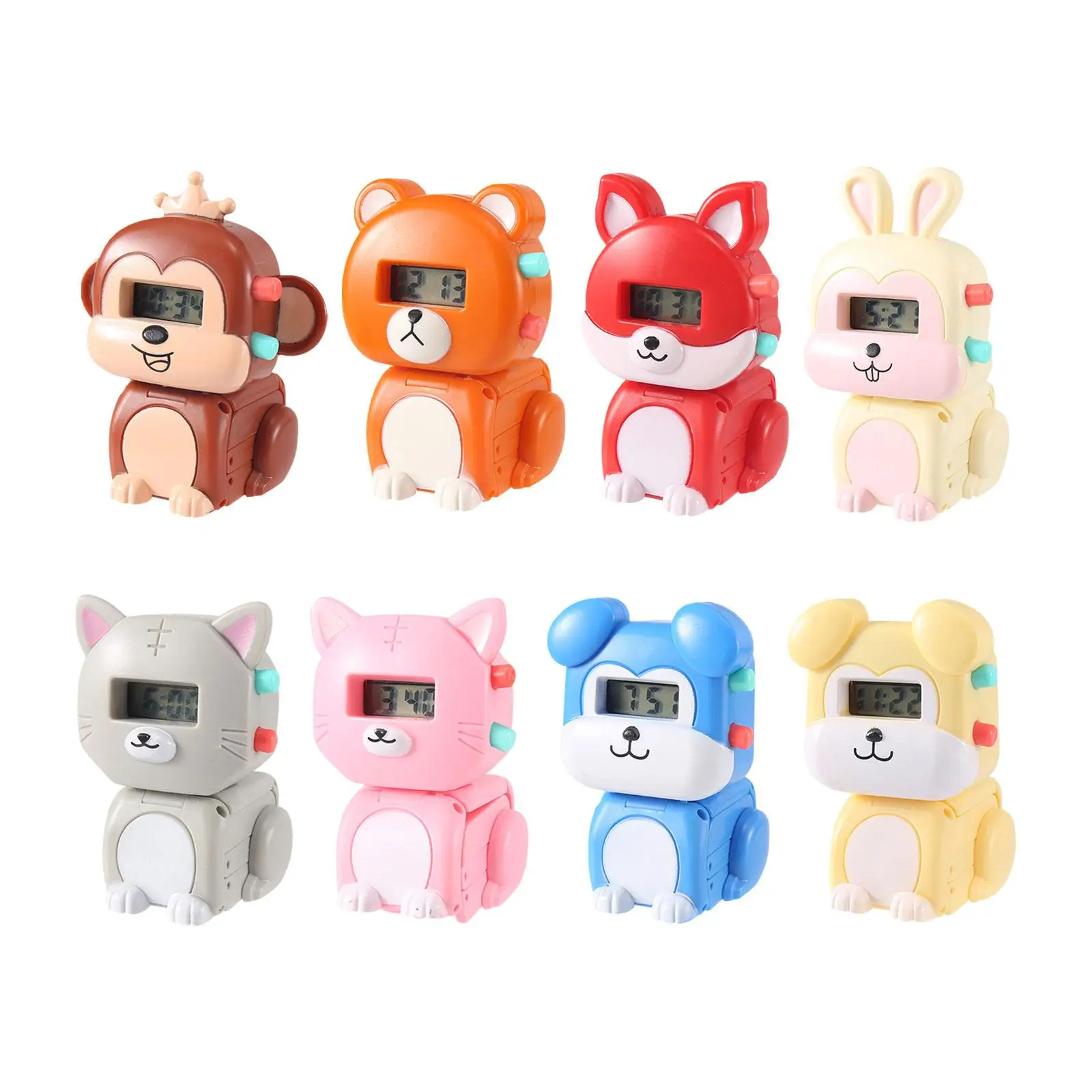 

Electric Watch Toy Animal Deformation Toy for Birthday Present Kids Children