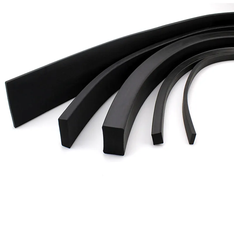10M Foaming EPDM rubber seal strip Square Oblong 5 6 8 10 mm Oring line cord Foamed EPDM spange