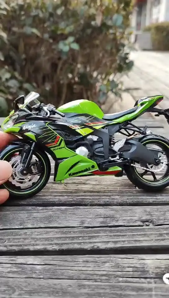 RMZ 1/12 Kawasaki Ninja ZX6R Alloy Diecast Sport Motorcycle Model