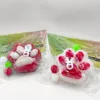Santa Claus Deer Squeeze Cat Paw Toys Slow Rebound Christmas Gift Cat Claw Squishy Fidget Toy Silicone Relief Relax Toys 5