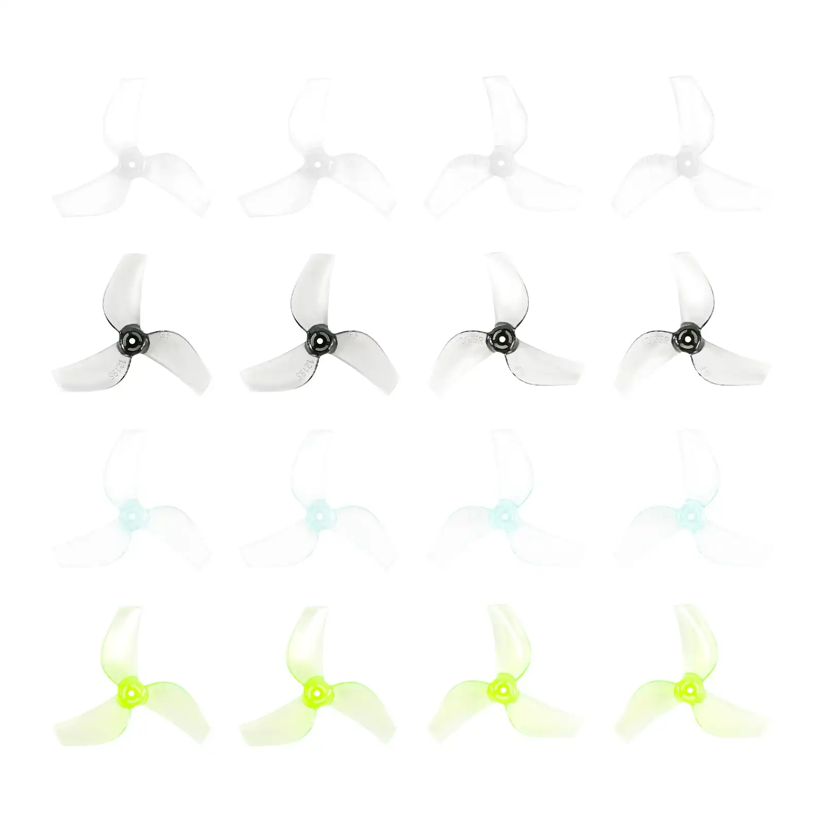 Hélices Drone FPV Micro 4pcs/16pcs Transparent Fluorescent