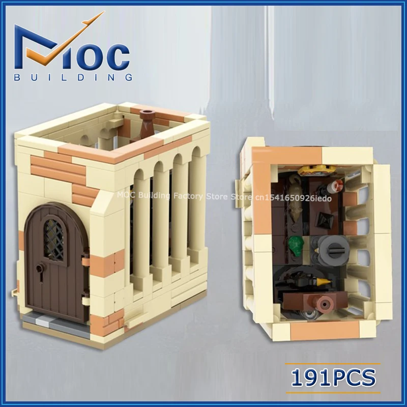 클래식 영화 시리즈 모듈 형 장면 변형 교실 모델 MOC 빌딩 블록 컬렉션 장난감 DIY 벽돌 선물 조립