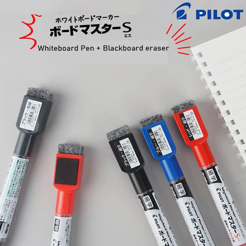 Pilot Erasable Whiteboard Markers with Magnetic Eraser Cap Japan Original Replaceable Ink Mark Pen Classroom Home Office Gadget white marker pens marker pens color marker pens pen marker dry erase markers whiteboard pens