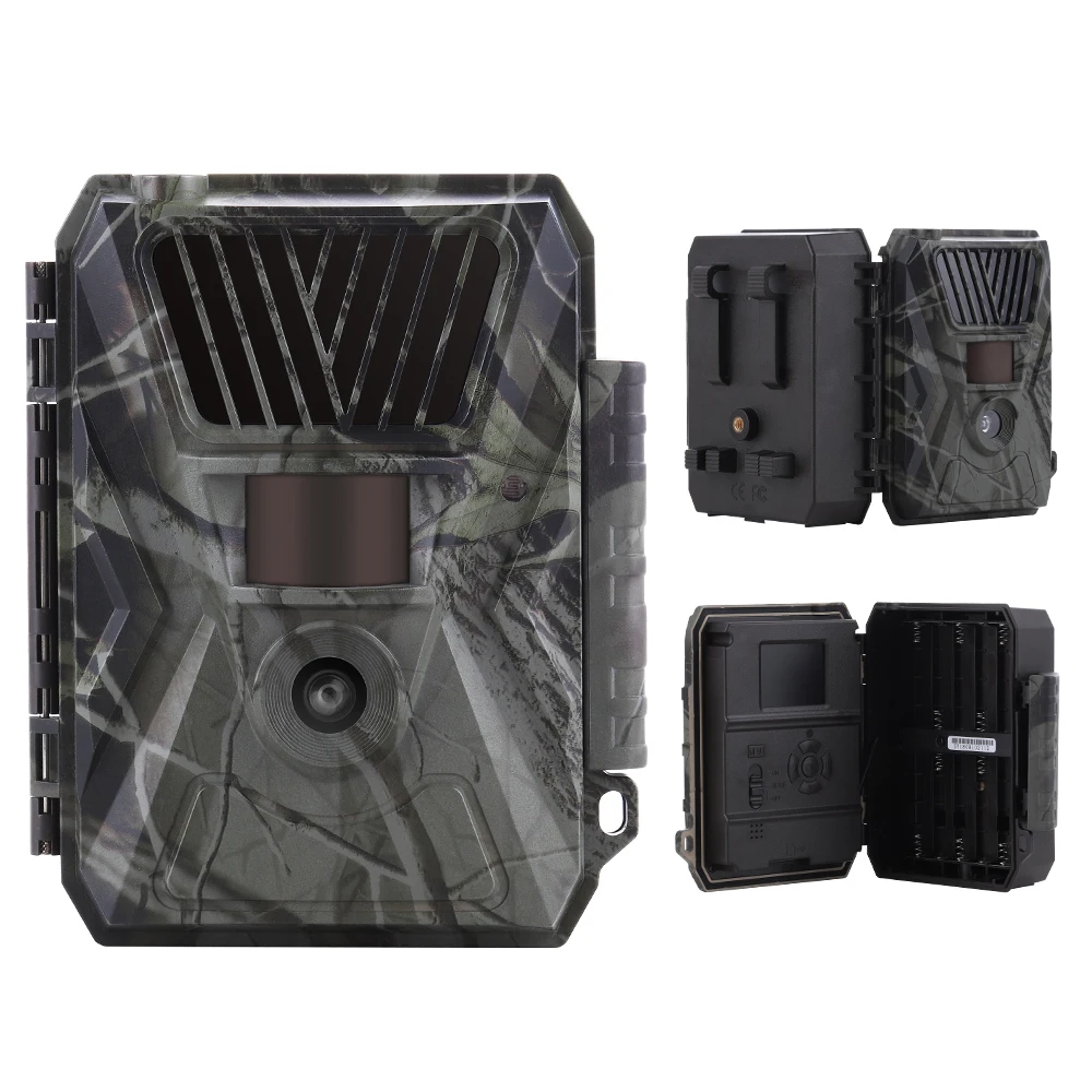 Willfine 2.9L 24MP Game Trail Camera Photo Traps with 940nm No Glow LEDs for Garden Security Wildlife Camera