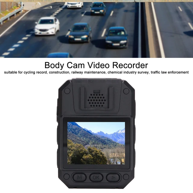 Wearable Camera Loop Recording High Definition Infrared Night Vision Motion Detection for Traffic Law Enforcement 5
