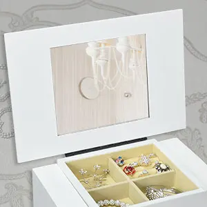 Top Lid with a Mirror for Makeup 