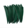 50pcs  3inch Banana Fletching Arrow Feathers Real Natural feather Turkey Feather Archery Arrow Accessory Fletches Vanes 6