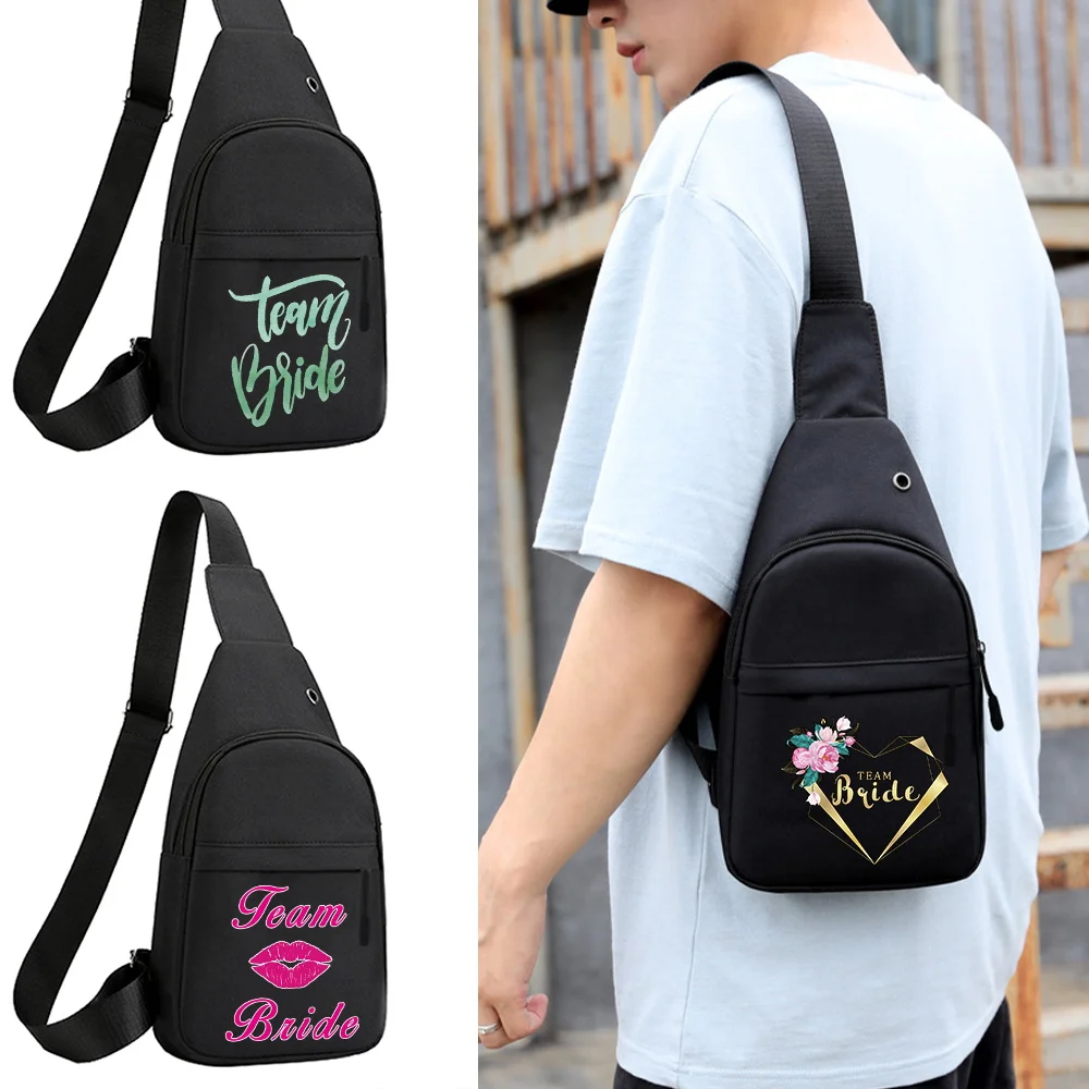 

Men Waist Pack Purse Casual Large Phone Belt Bag Pouch Women's Canvas Bride Print Travel Phone packs New Fanny Banana Bags