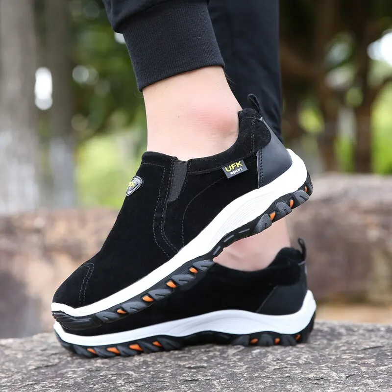 Men's Outdoor Walking & Hiking Sneakers - Comfortable Climbing Footwear