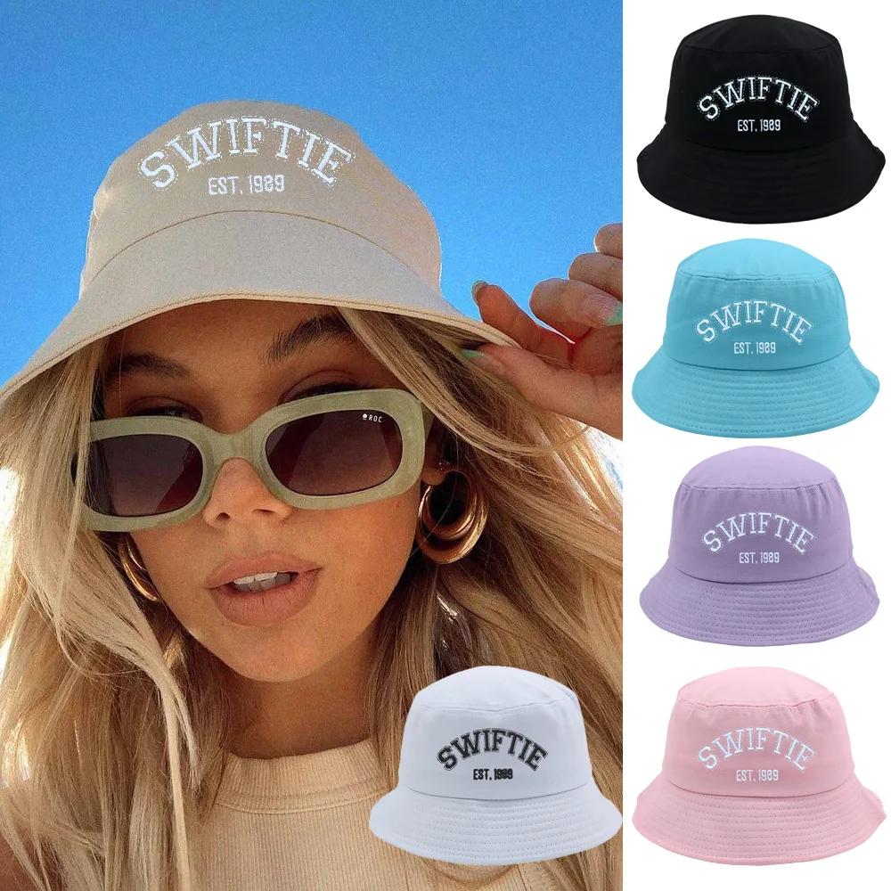 

Taylor Swift Fisherman's Hat Taylor Swift Embroidery 1989 Basin Hat Women's Sun hat Men's bucket hat