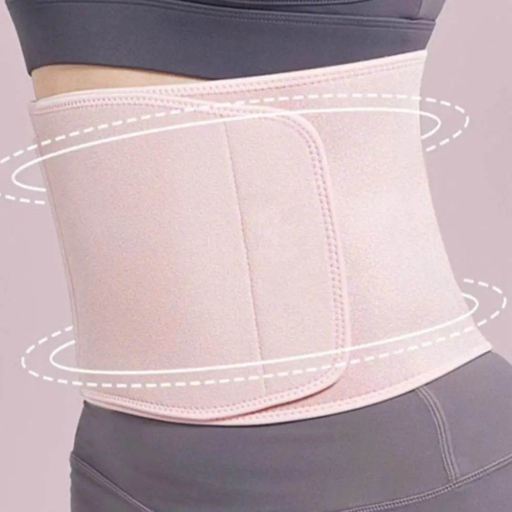 조절 가능한 슬리밍 벨트 탄성 통기성 허리 트레이너 땀 흡수 은이온 원단 스포츠 허리 지지 벨트 (피트니스용)