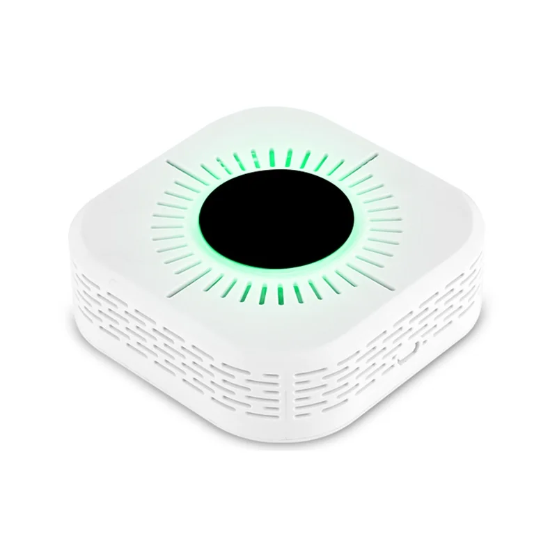 ACJ 2 in 1 Smoke Alarm Co Carbon Monoxide Detector 433Mhz High Sensitive Composite Smoke Fire Sound Alarm For Home Security