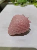 Natural Crystal Strawberry Rose Quartz Hand Carved Reiki Gemstone Crafts Home  Ornament Children Gifts 1