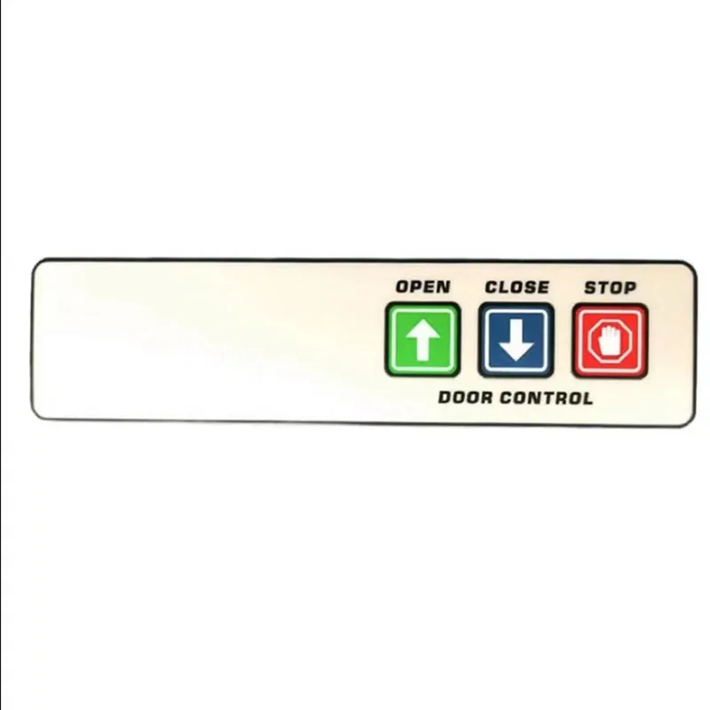 Membrane switch with metal dome PET membrane panel