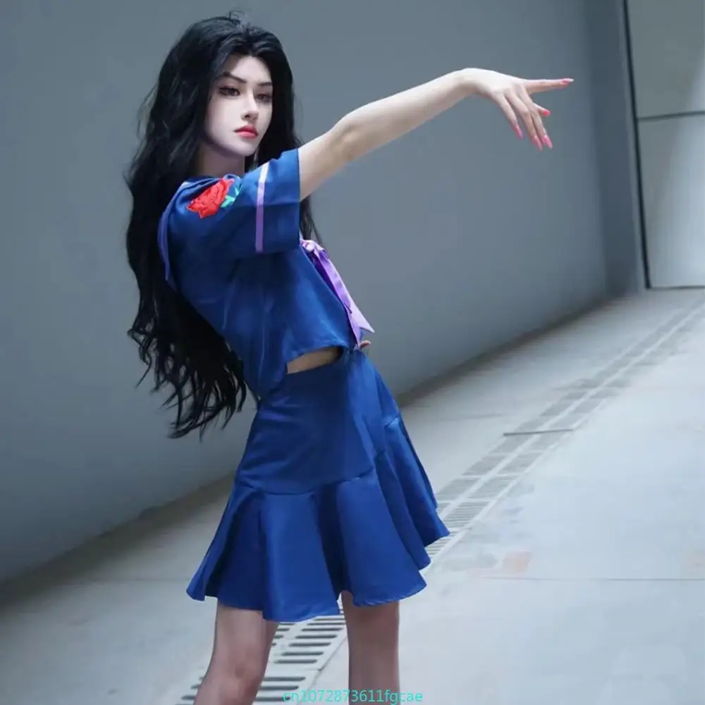 

Anime Yamagishi Yukako Cosplay Costume JoJo's Bizarre Adventure Cosplay Uniform Women Dress Sailor Suit Halloween Christmas Gift