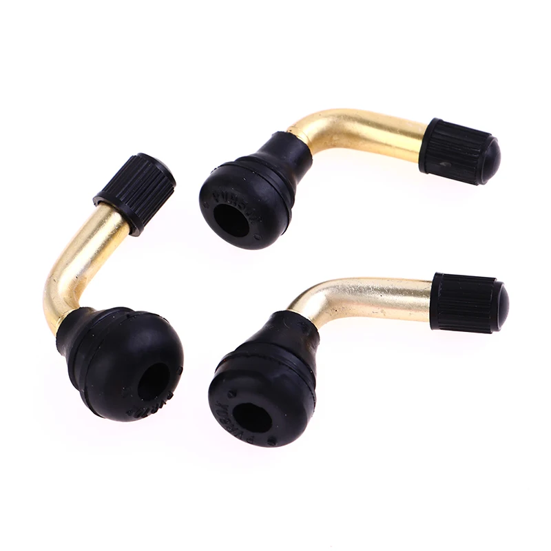 5PCS Rubber Angle Valve Pvr40/pvr50/pvr60/pvr70 For Tubeless Tires Nipple For Tubeless Disc Wheel Nipple