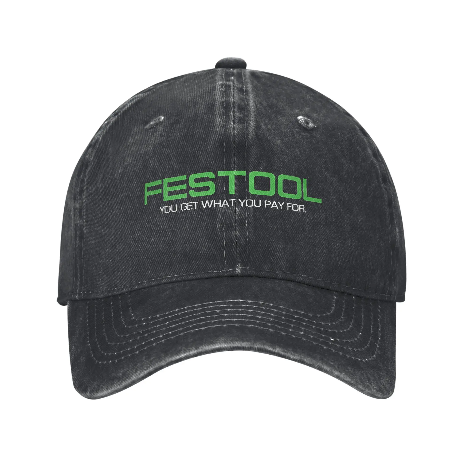 Festool Washed Baseball Cap Classic Sun Hip Hop Hüte Sommer Unisex-Teens Tennis Skate Baseball Caps