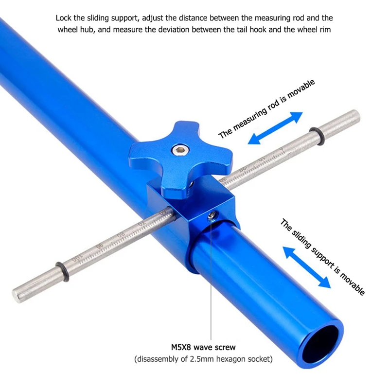 TOOPRE Mountain Bike Frame Tail Hook Corrector Wheel Set Rear thumbnail 4