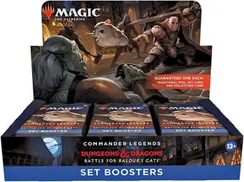 New 2022 Magica The Gatheringd Card Commanderq Legendsq: Battle for Baldur’s Gateq Set Boosterq Box 18 Packs (270 PCS Cards)