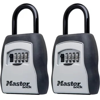 Master Lock Key Lock Box Outdoor Lock Box for House Keys Key Safe with Combination Lock Stainless Steel Password Key Box 1