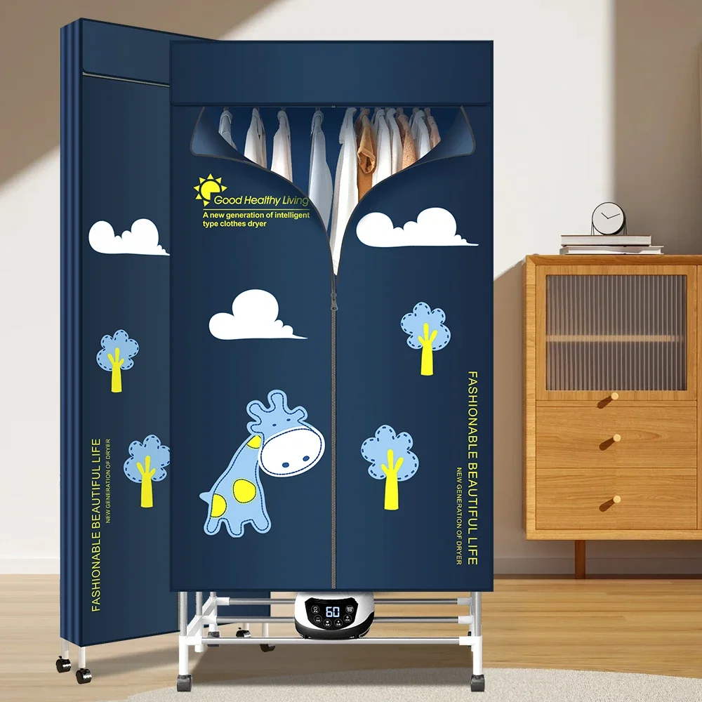 110V-220V Portable Electric 15kg Folding Clothes Dryer Machine Fast Drying Machine