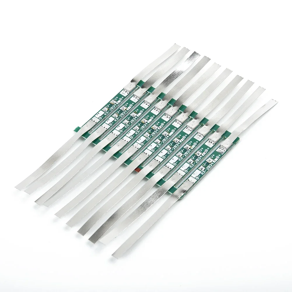 10pcs For 3A Protection Board For For 3 7V Liion Lithium Battery Overcharge Overdischarge Short Circuit Safety 4
