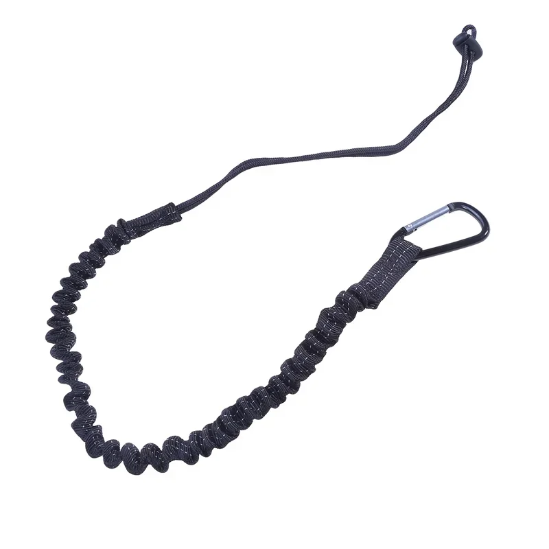 Heavy-Duty Safety Harness with Elastic Buffer Sling & Anti-Fall Protection