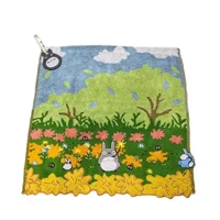 Mignon 100% coton broderie dessin animé serviettes salle de bain petite serviette Batrh pour enfants adultes plage 5