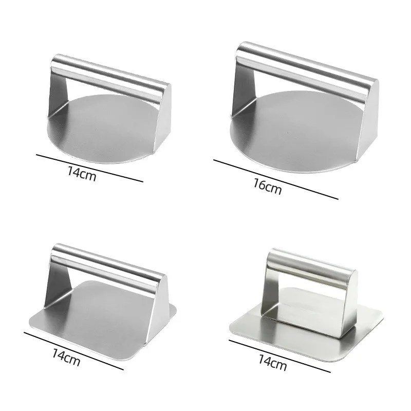 Burger press burger presses smooth kitchen accessories burger smasher meat beef meat smasher for barbecue cooking sandwich steaks