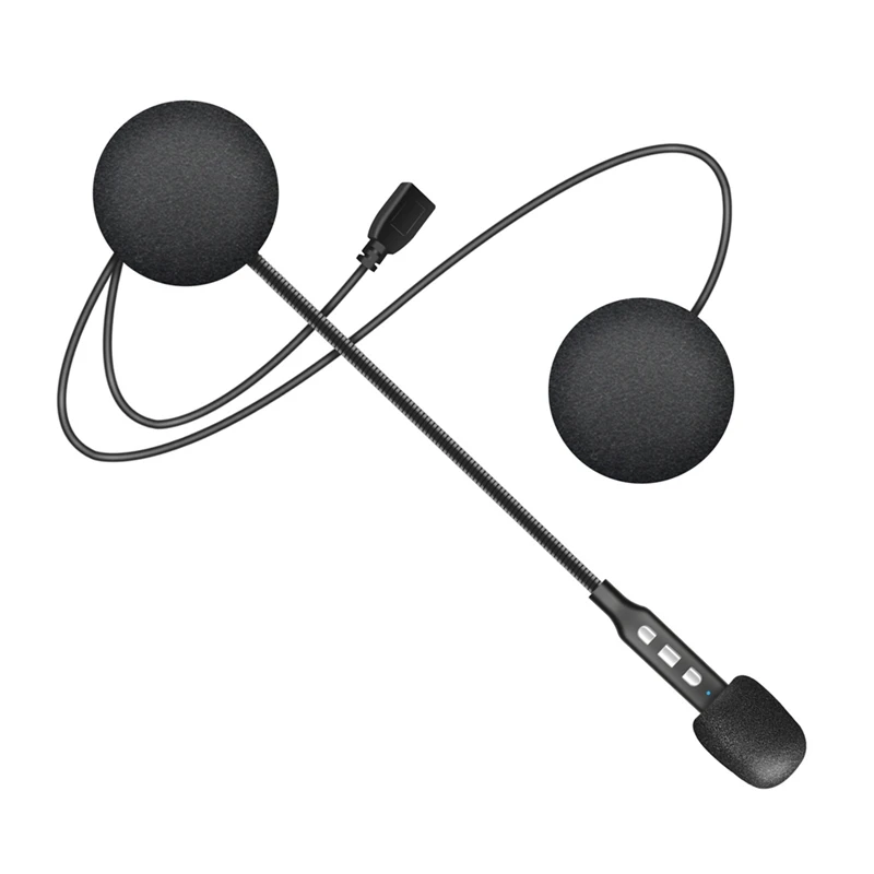 

Motorcycle Helmet Headset Bluetooth Intercom Wireless Earphone With Mic Noise Reduction Hands-Free Stereo Headphone