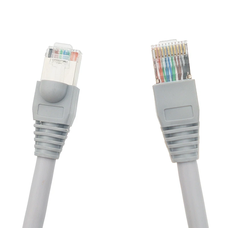 Shielded 10-Core STP Ethernet Control Cable with RJ48 Modular Plug
