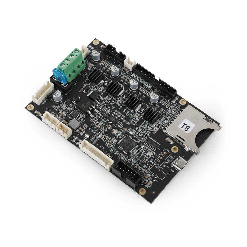 Bit Mainboard, cartão SD, pacote de fusíveis