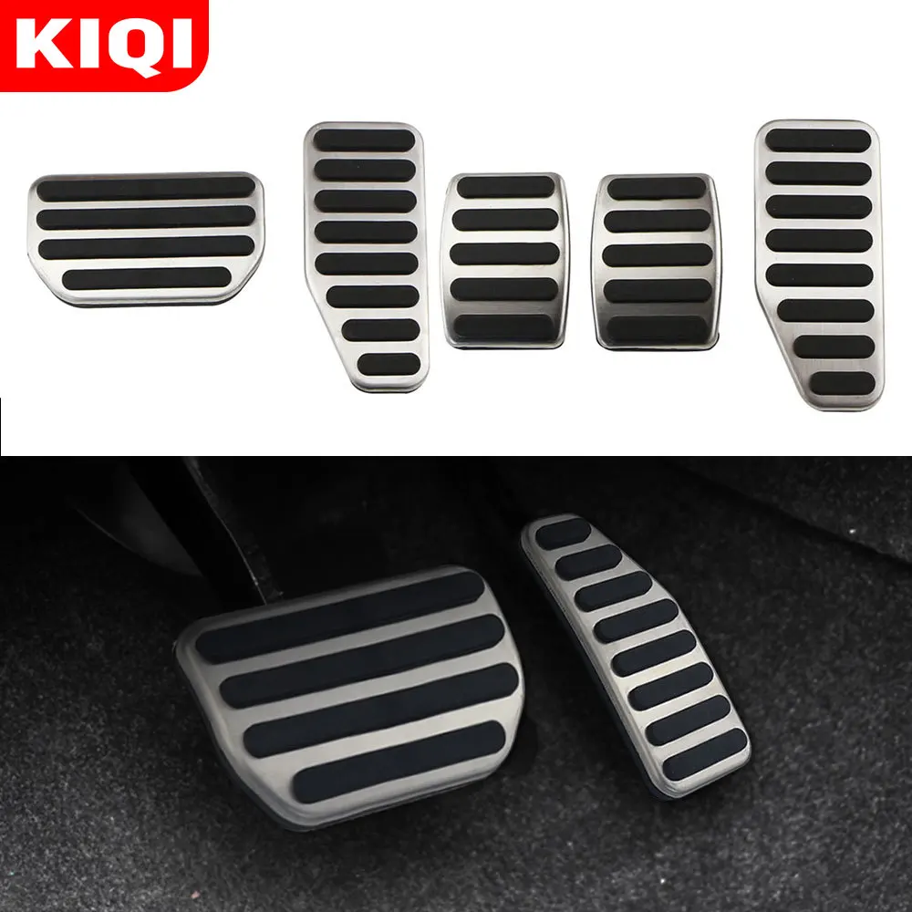 

KIQI Stainless Steel Car Pedals Fit for Suzuki Jimny Jimni Swift Dzire Ciaz Wagonr Ertiga Baleno AT MT Pedal Pedale Cover