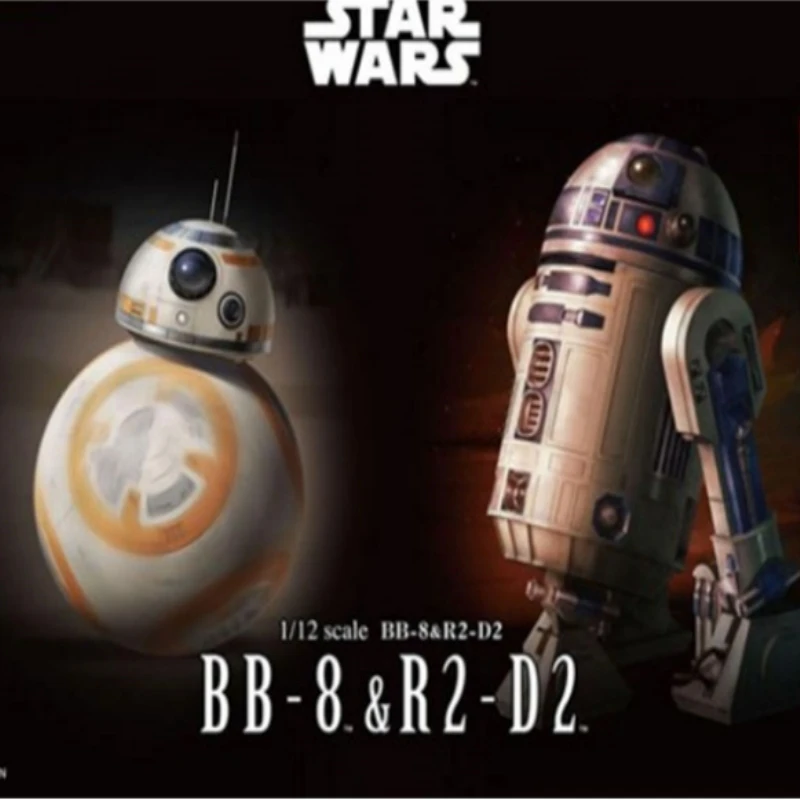 

Stock Model Star Wars Character Model 1/12 Bb-8 R2-D2 Reissue [Stock] Boutique Replica Hand Model Gift Collection Classic Deskto