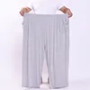 260KG Summer Large Size Pants Waist 200cm 9XL 10XL Loose Elastic Home Pants 5