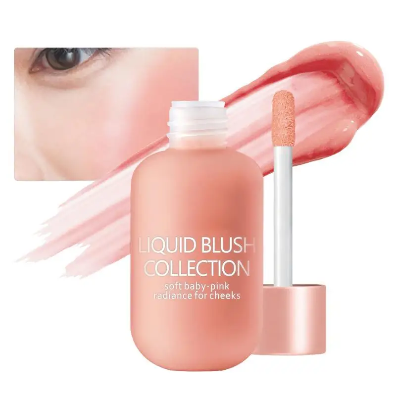 Liquid Cream Blush Liquid Powder Fard Viso Nutriente Blush Stick Natural Shimmer Finish Idratante Cremoso Liquid Blush