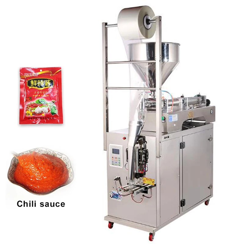 

Multifunction Packaging Machines Ice Pop Machine Honey Auce Tomato Paste Sachet Ketchup Candy Packing Machine