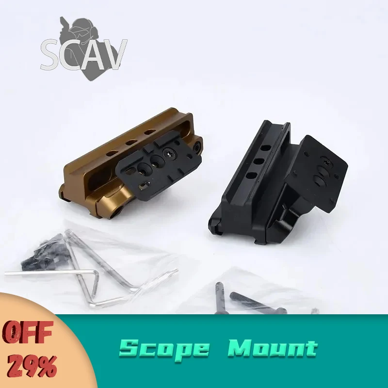 

Wadsn Tactical Fast COG Series Mount ACOG VCOG Scope Mount with T01T02 RMR Offset Optic Base Adapter Airsoft Hunting Toys