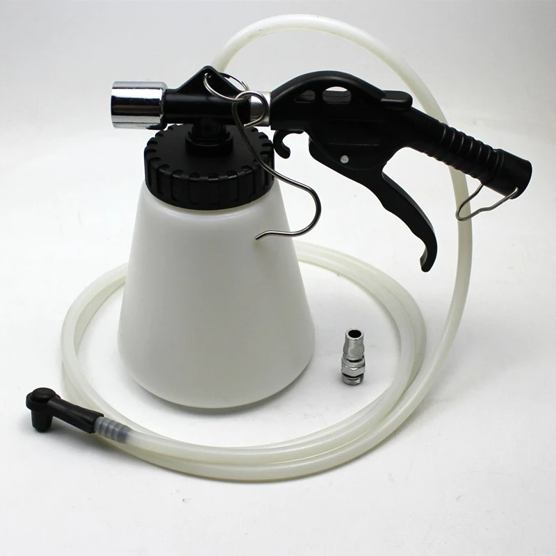 1L 0.75L Capacity Car Brake Bleeder Pumping Fluid Pump Kit Oil Change Purge Tank Tubes Repair Tools Truck Automobile Accessories