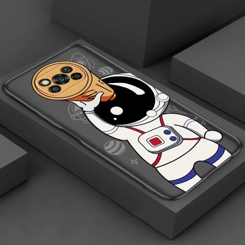 Astronaut-Themed Cute Phone Case Cover