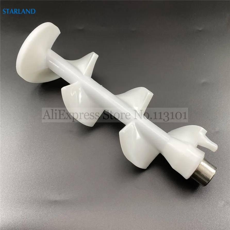 

One Piece Spiral Auger Rod Spare Part 28.4cm Stirring Shaft Soft Ice Cream Makers New Replacement For A116 Soft Serve Machines