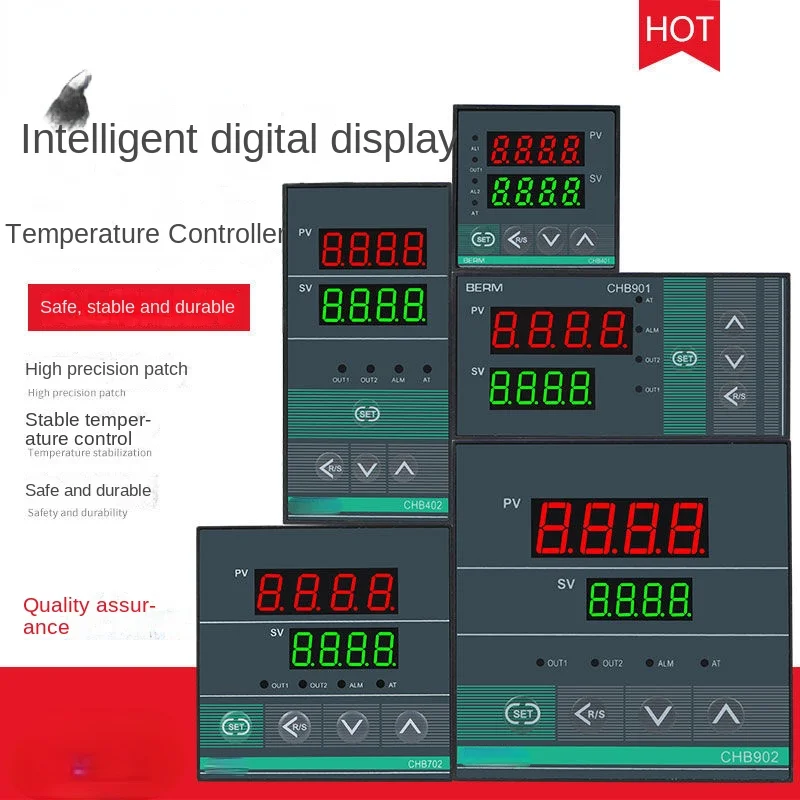 

Temperature Control Instrument Chb401 402 702 902 Intelligent Digital Display Industrial Thermostat Temperature Controller