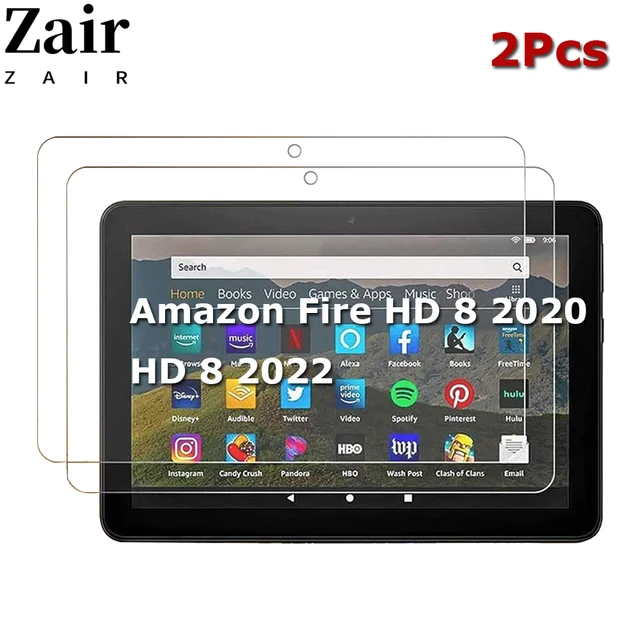 9H Hardness Tempered Glass Screen Protector Compatible with All-new Fire HD  8 2022 2020 Released 12th 10th Generation 8.0 inch - AliExpress