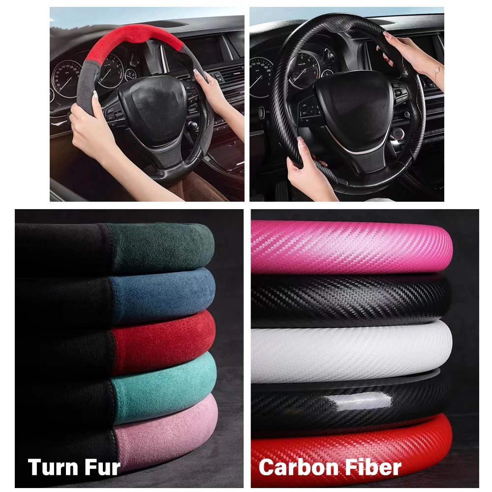 Car Steering Wheel Cover 38cm 15inch