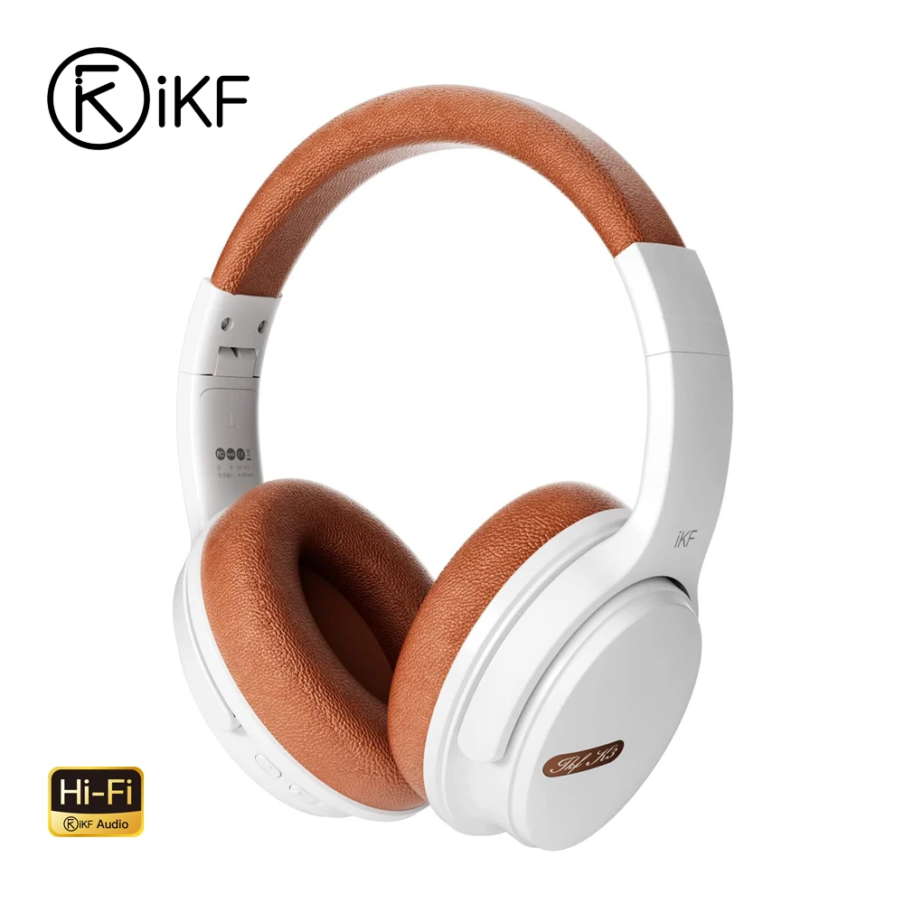 

iKF-K3 Over Ear Headphones bluetooth Wireless/Wired Earphones ENC Call Noise Cancelling Headset With mic Music Gameing headphone