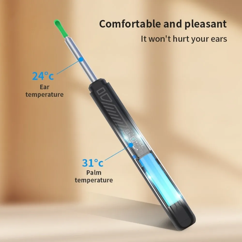 Mobile App Visual Ear Cleaner Wireless USB Charging Ear Wax Cleaner Safe LED Lights Earwax Removal Endoscope Ear Care