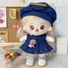 Denim skirt, beret, 20cm baby clothes 1
