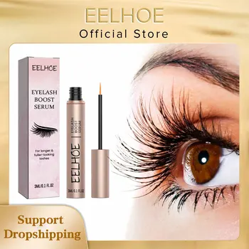 Eyelash Enhancer Serum Curls Hair Thickener Strengthen Eyelash Mascara Lengthening 7 Day Eyelash Growth Serum for Eyebrows 3ml 1