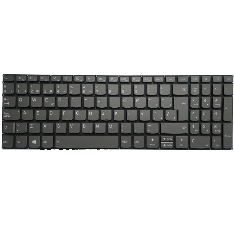 Teclado Espanhol Retroiluminado para Lenovo Ideapad S34015iwl S340-15api S340-15iml S340-15iil 3-15iml05 3-15itl05 3-15ada05 Novo - Imagem 4